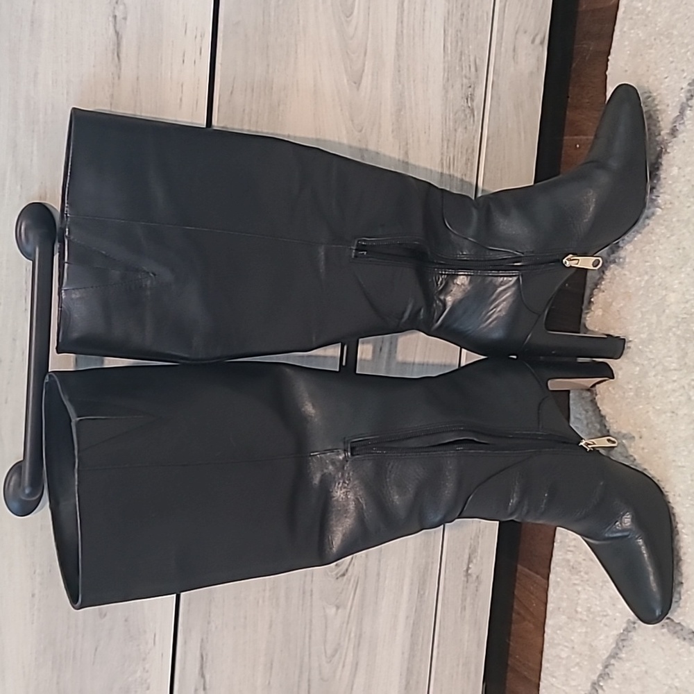 Louise etc Cie Knee High Leather Heeled Boot